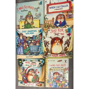 6 Vintage Mercer Mayer Little Critter Book Bundle 1970s 1980s 1990s